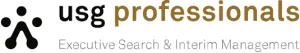 Logo van USG Professionals, executive search & interim managment.