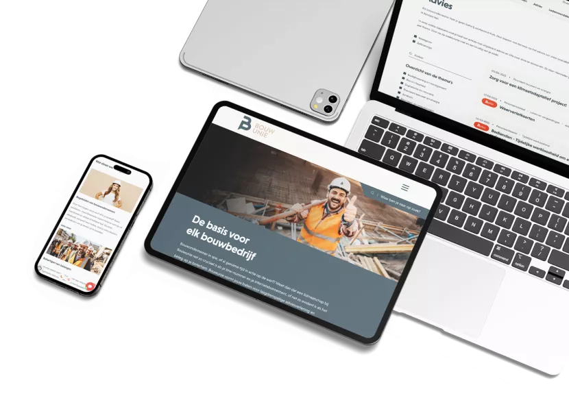Digitale transformatie voor Bouwunie